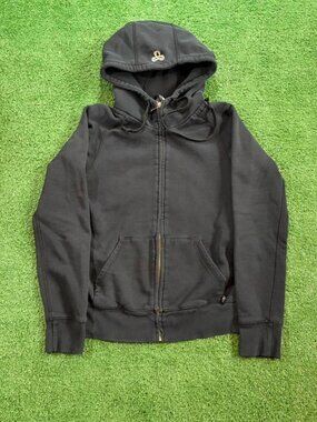 Aritzia black cropped hoodie Size-small in...